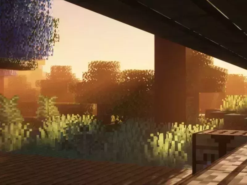 Xây nhà hiện đại Minecraft - Dựng móng, cột và tường theo nhịp khối