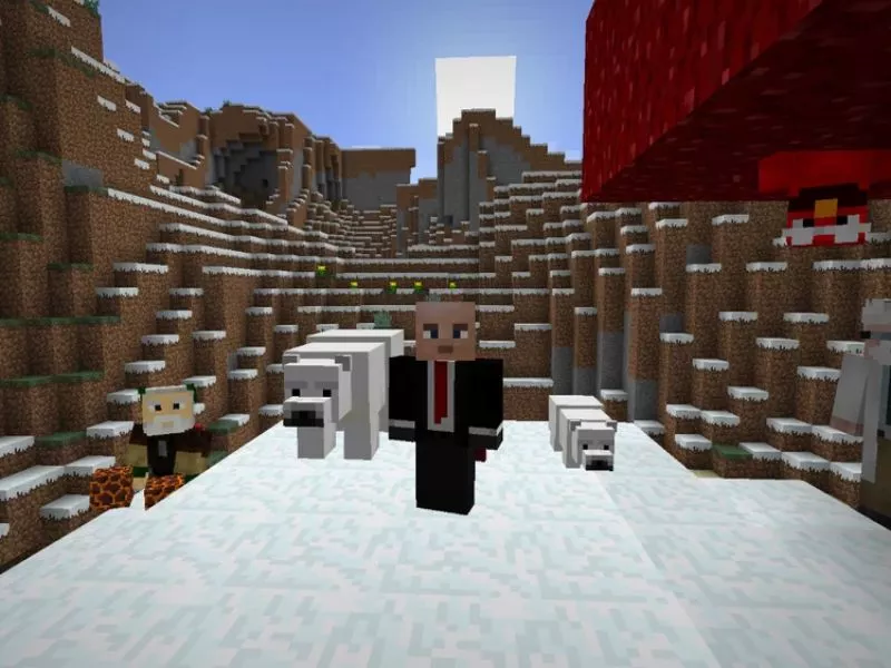 Minecraft pe 1.20.10 tiếng Việt - Chuyển động “bò” (Crawl) linh hoạt